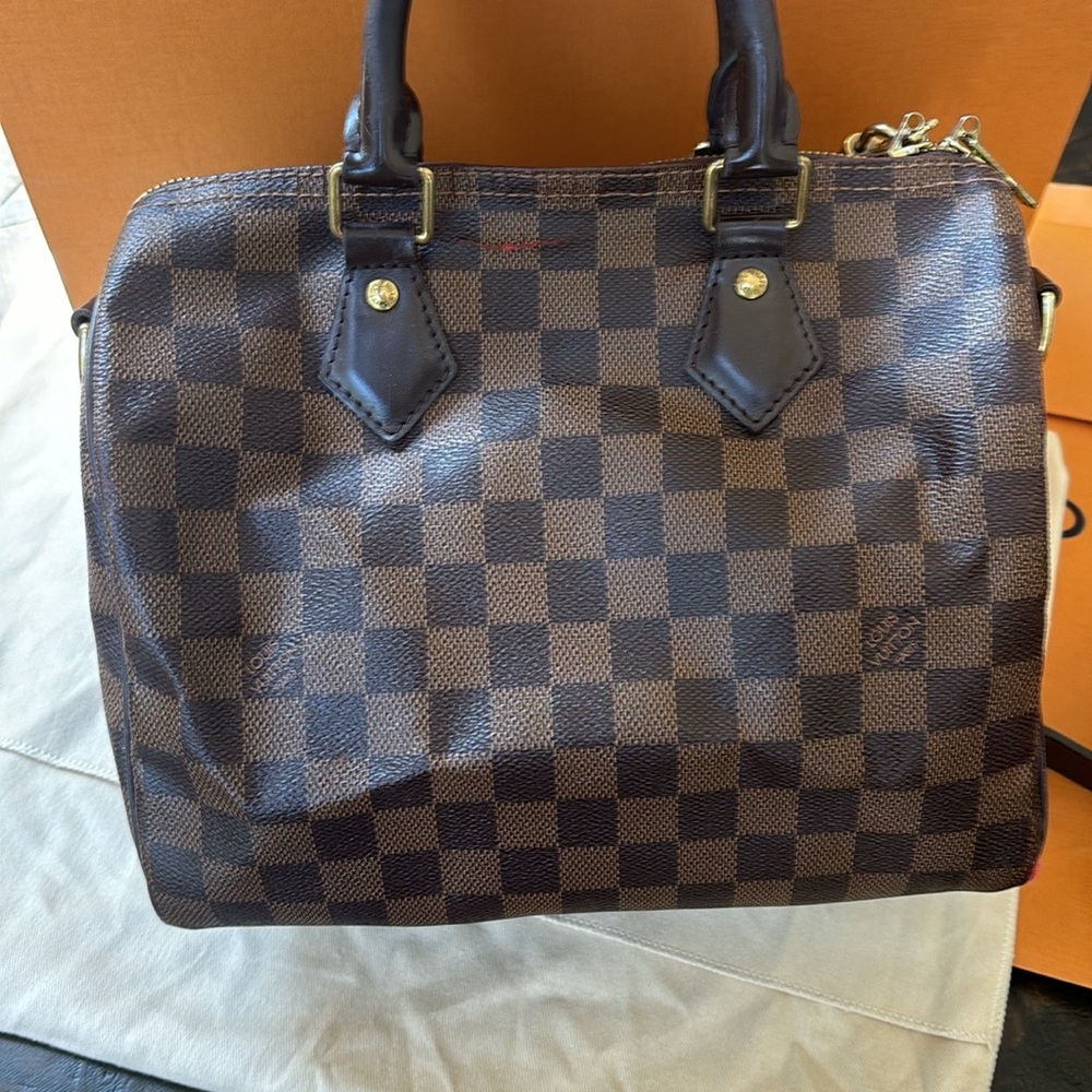 Louis Vuitton Speedy 25 with Shoulder strap - Picture 3 of 16